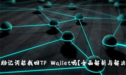 没有助记词能找回TP Wallet吗？全面解析与解决方案