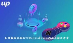 如何找回误删的TPWallet币？详细指南与解决方案